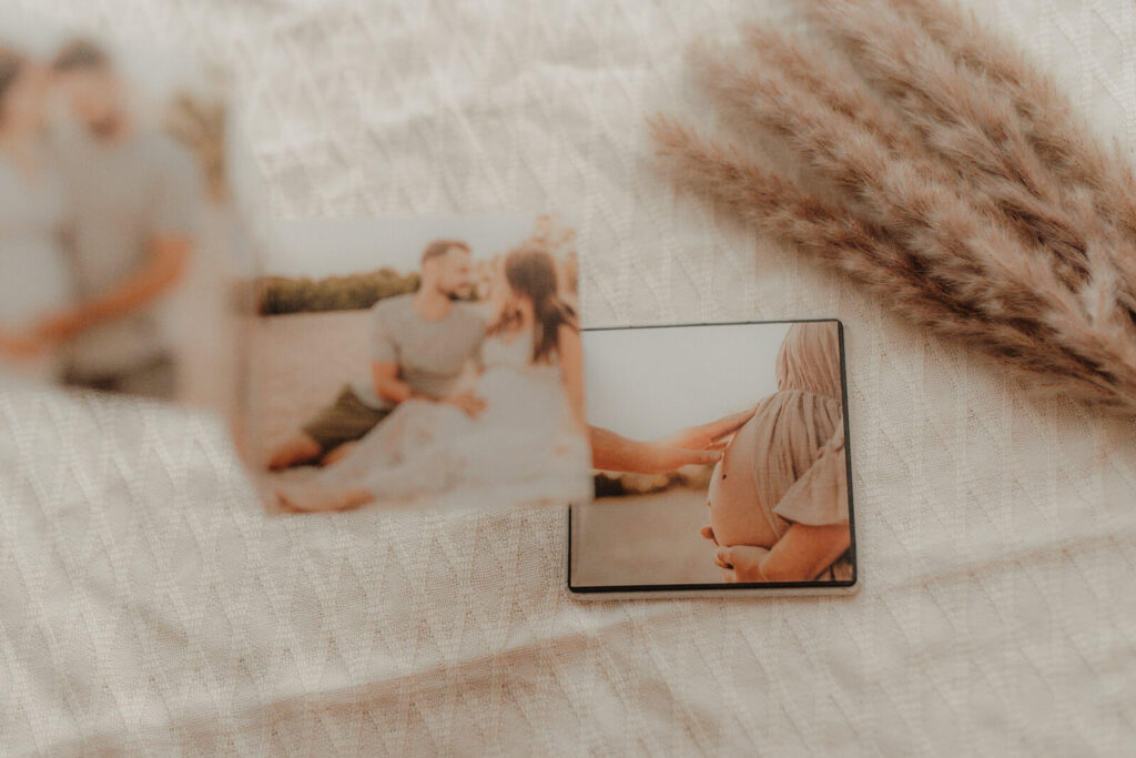 fotoprodukt minialbum, mittleres album, nahaufnahme von den bildern